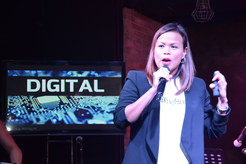 PLDT FVP and Head of SME Business Kat Luna-Abelarde talks about the future of SMEs during the launch of the first ever Bozz Awards.