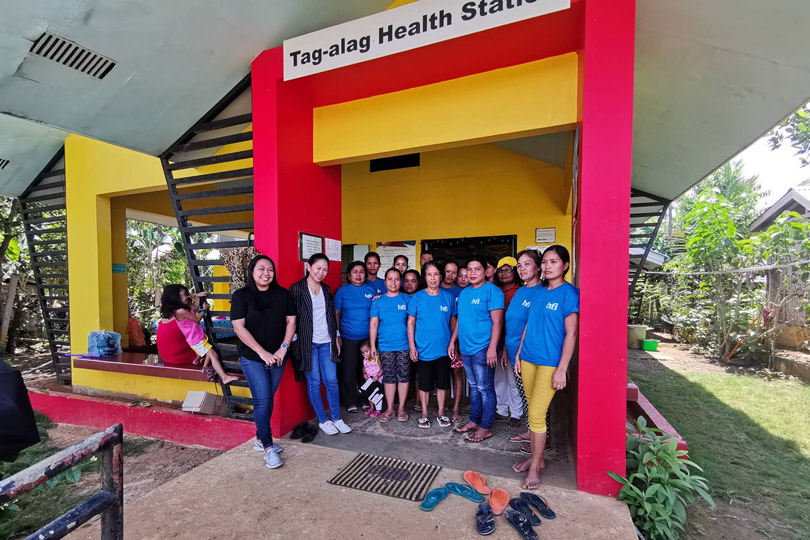 Sun Life Rise Brighter PH - Barangay Health Station in Tag-Alag, Samar